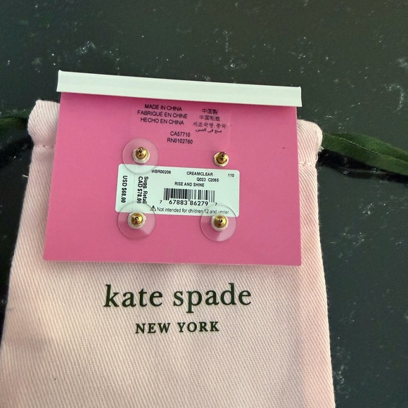 Kate Spade Rise & Shine Stud Earrings - Picture 3 of 3